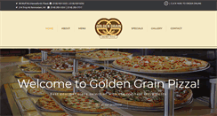 Desktop Screenshot of goldengrainpizza.com